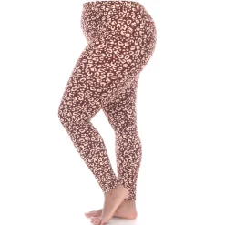 Super Soft Leopard Printed Leggings - Plus