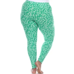 Super Soft Leopard Printed Leggings - Plus