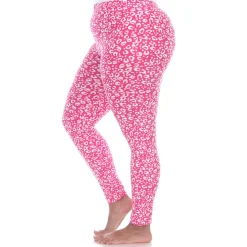 Super Soft Leopard Printed Leggings - Plus