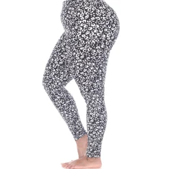 Super Soft Leopard Printed Leggings - Plus