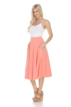 Tasmin Flare Midi Skirts
