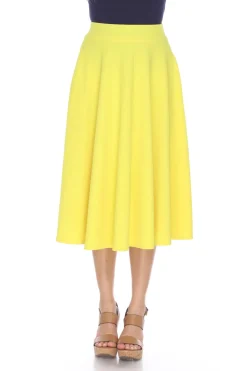 Tasmin Flare Midi Skirts