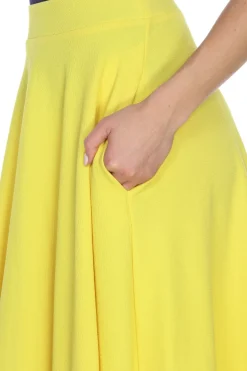 Tasmin Flare Midi Skirts