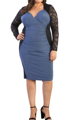 Valentina Illusion Dress - Plus