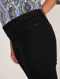 Westport Signature Black Straight Leg Jeans - Plus