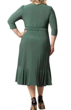 Whimsy Wrap Dress - Plus