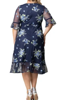 Wildflower Embroidered Dress - Plus