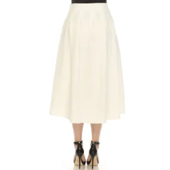 Women's Flared Tweed Skirt