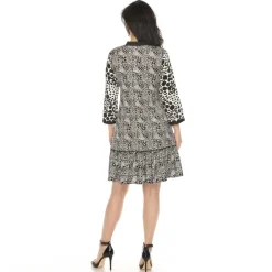 Women's Leopard Print Shift Dress
