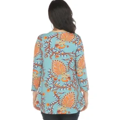 Women's Vibrant Boho Swing Top
