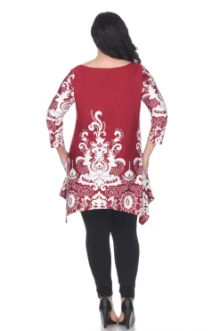 Yanette Tunic Top - Plus
